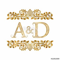 A and d