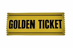 A golden ticket