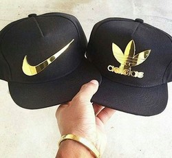 Adidas hat gold