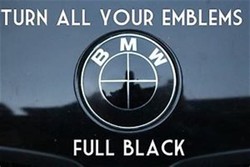 All black bmw