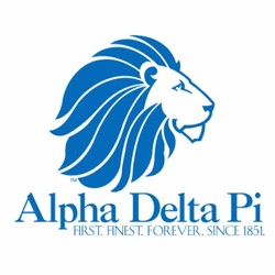 Alpha delta pi lion