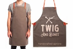 Aprons with company