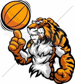 Basketball tiger