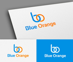 Blue and orange