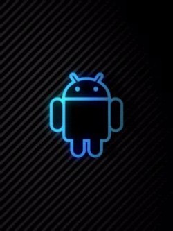 Blue android