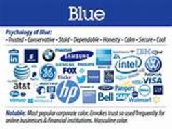 Blue corporate