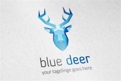 Blue deer