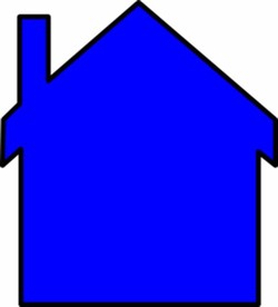 Blue house