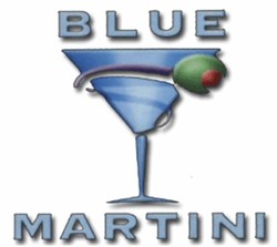 Blue martini