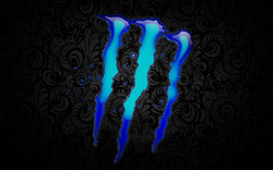 Blue monster energy