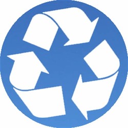 Blue recycle