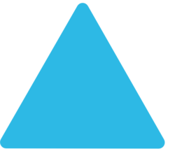Blue triangle
