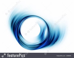 Blue whirlpool