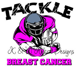 Breast cancer football