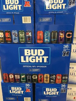 Bud light football