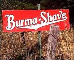 Burma shave