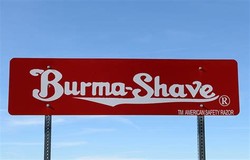 Burma shave