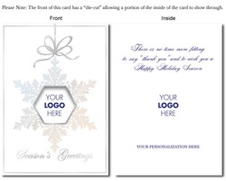 Business holiday cards with