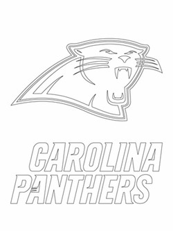 Carolina panthers printable