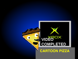 Cartoon pizza