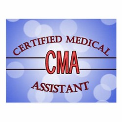 Certified medical assistant