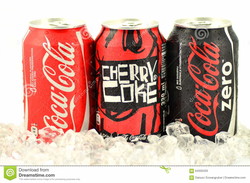 Cherry coke zero
