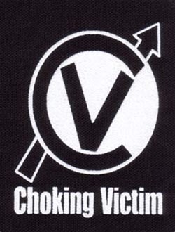 Choking victim