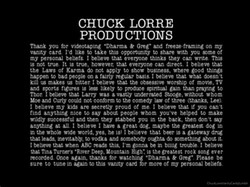 Chuck lorre productions