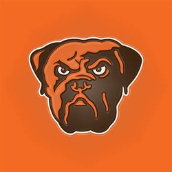Cleveland browns dog