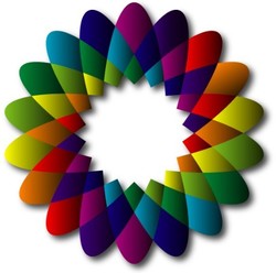 Colorful circle