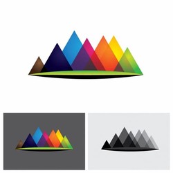 Coloured triangle