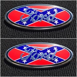 Confederate flag ford
