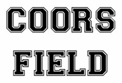 Coors field