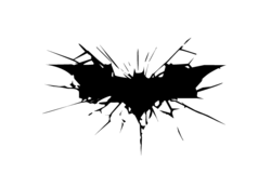Cracked batman