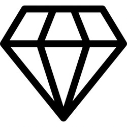 Diamond shaped