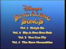 Disney sing along songs