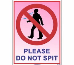 Do not spit