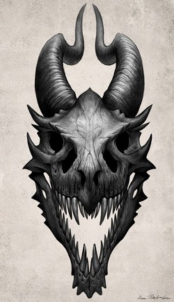 Dragon skull