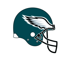 Eagles helmet