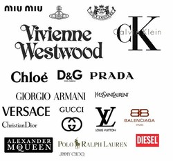 Famous fashion label