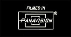 Filmed with panavision