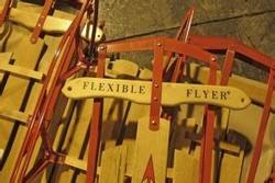 Flexible flyer sled