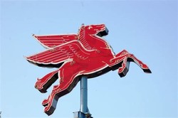 Flying horse gas