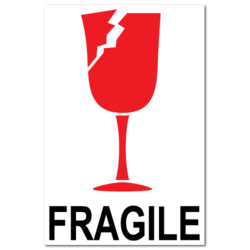 Fragile glass