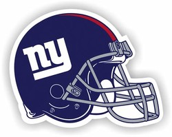 Giants football helmet