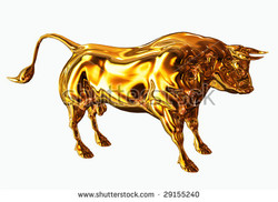 Gold bull