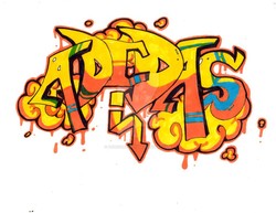 Graffiti adidas