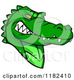 Green alligator