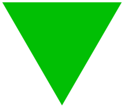 Green triangle