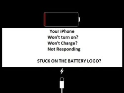 Iphone stuck on battery